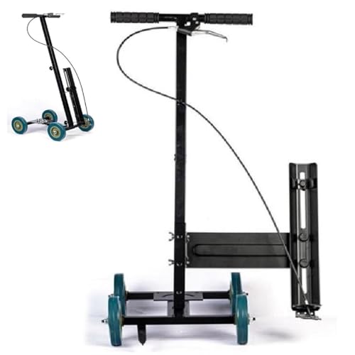 UMJIGF Sports Field Marking Machine, Hand-Push Lane Marking Applicator with Adjustable Arc for Straight Lines and Curves - Width 5-15cm, Precise Marking