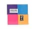 (16 Pack) ZCZN Sticky Notes 3x3 Inches, 1600 Sheets 8 Bright Color Self-Stick Note Pads, Easy to Post for Office, Home, Meeting, School
