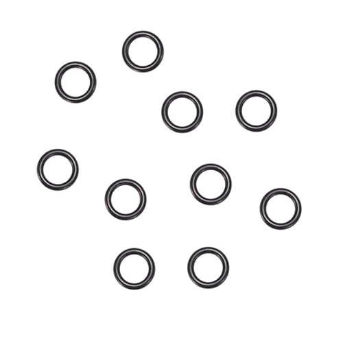 QASULER Kit de 10 Juntas tóricas de Silicona 2.884-312.0 for aspiradora de Vapor SC 1125 SC 1200 SC 1202 CT10, Tanque de 21 mm(Schwarz)