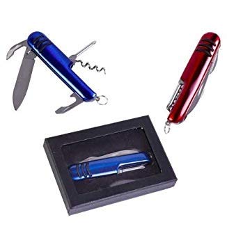 Vasara Navaja Multiusos Colour'en Caja de Regalo' - Detalles Originales Invitados de Bodas, Regalos Comuniones y Recuerdos para Cumpleaños Infantiles