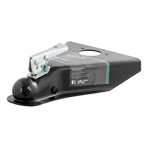 CURT 25210 Black A-Frame Trailer Coupler, 2-Inch Hitch