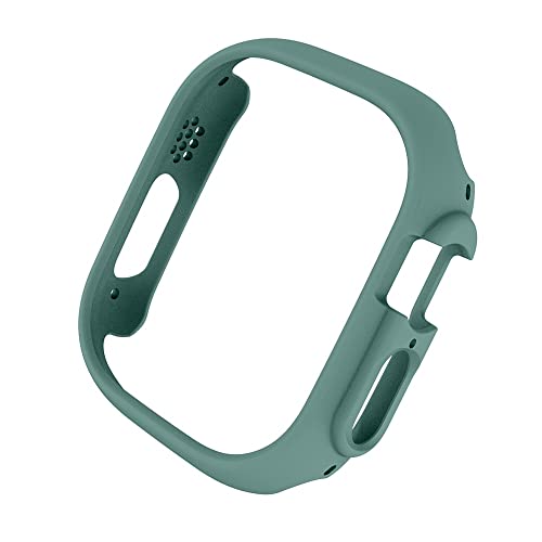 Coque iWatch Ultra 49mm verte en PC rigide mat protecteur
