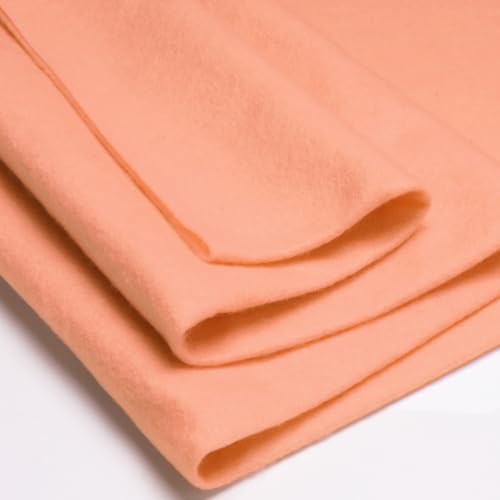 Image of XSEINO Soft Felt Fabric, Large Single Piece, 36x72 Inch, 1.4mm Thick Light Nude Nonwoven Felt for DIY Crafts, Sewing and Patchwork