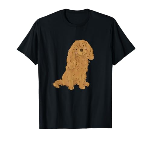 Ruby Cavalier King Charles Spaniel Art per gli amanti del Cavalier, Cavie mamma, cane mamma, cane papà, nuovo cucciolo cane mamma e amanti dei cani.