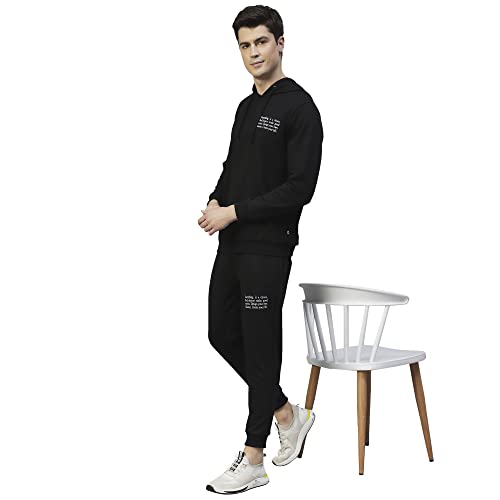 Image of Rigo Round Neck Full Sleeve Terry Track Suit For Men | Regular Fit Plus Sizes Tracksuit for Men's | Co-ord Set For Men