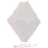 Sooyee Deluxe Clear Acrylic Decorative Square Cocktail Napkin Holder Stand Desktop,Modern Kitchen Napkin Rack