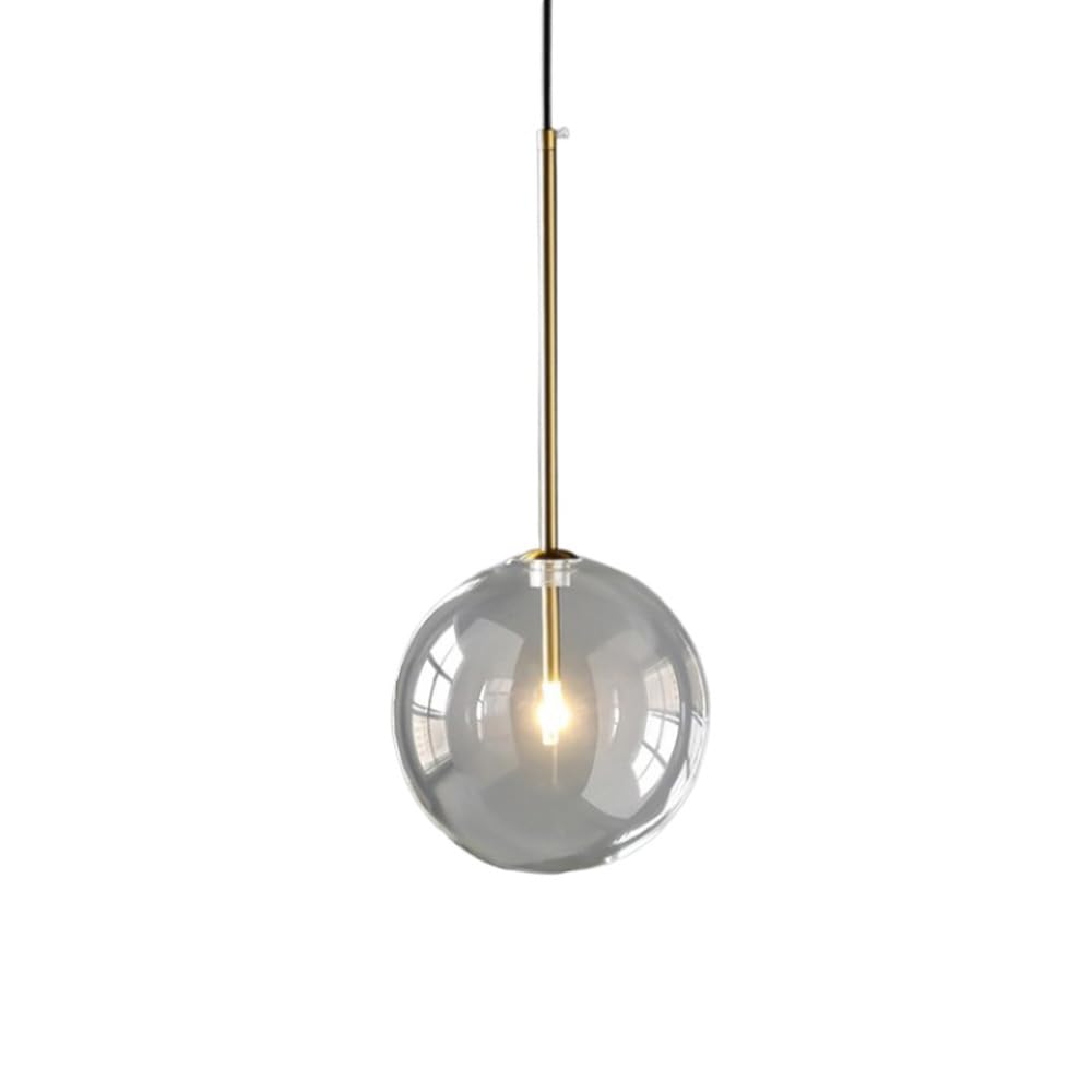 Lampe suspendue décorative en verre pour éclairage doux
