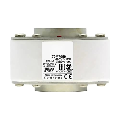 Fusible 170M7061 pour armoire électrique et onduleur de puissance triphasé - 3