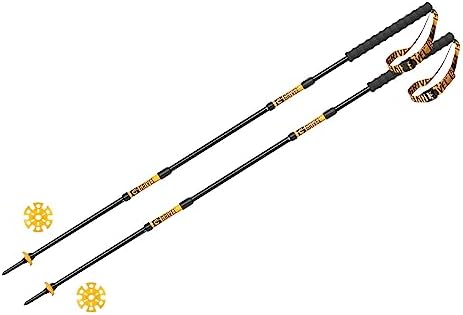Grivel Folding Walking Poles Trail 3 48" Folding Canes (Pair) GRIVEL Unisex Adults