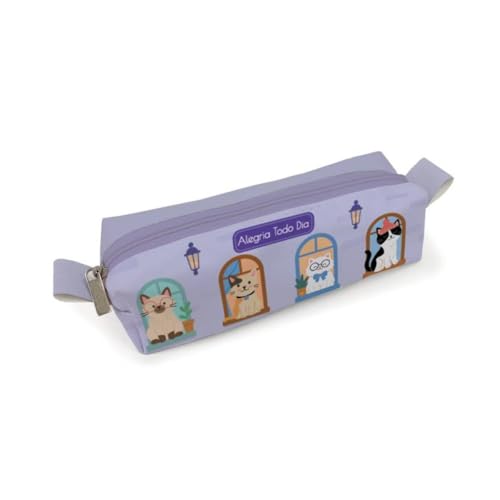 Estojo Necessaire multiuso Gato na janela Fina Ideia