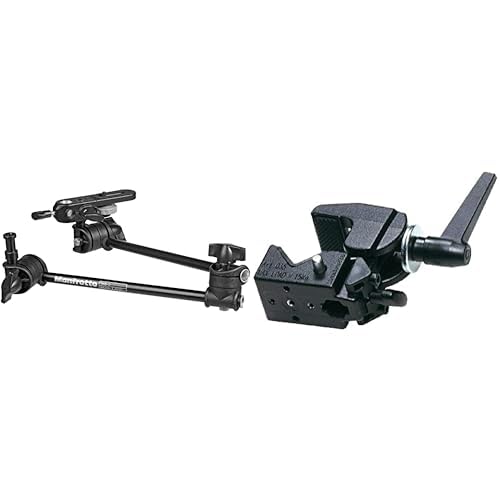 Braccio Snodabile Manfrotto 196B-2 - In Alluminio, 2 Sezioni - Estensione Fino A 60,5 Cm - Portata 1 Kg - Per Fotocamere - Foto 6