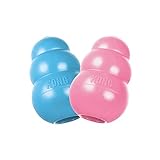 Colore: rosa / blu Kong 292052 giocattolo da dentizione cucciolo medio, rosa / blu