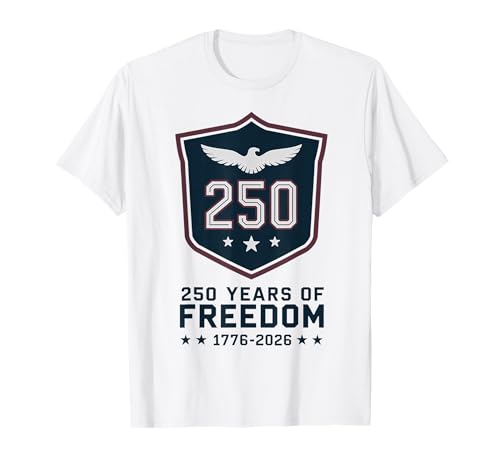 T-Shirt 250ème Anniversaire Patriotique 4 Juillet - USA 1776-2026 T-Shirt