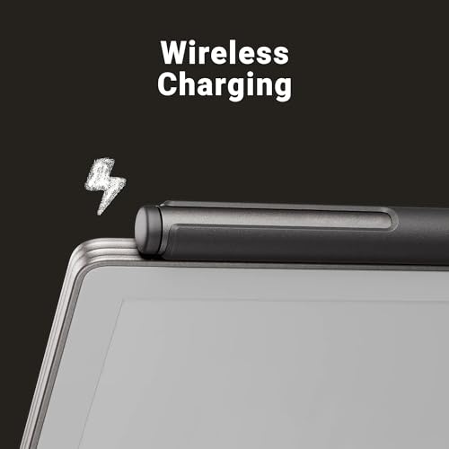 Original Remarkable Paper Pro Pen Black - The Marker - Precision Digital Writing Instrument with Built-in Eraser and Wireless Charging for Paper-Like Note Taking - Thumbnail 6