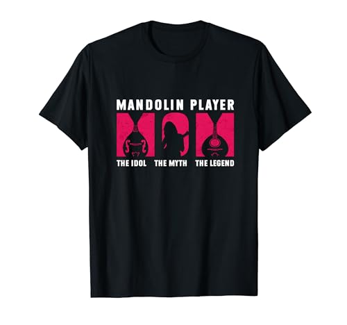 Mandolin Player Mom The Idol Country Music Mandolina Player Camiseta