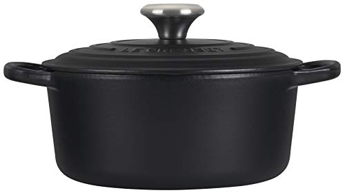 Image of Le Creuset Enameled Cast Iron Signature Round Dutch Oven, 3.5 qt. , Licorice