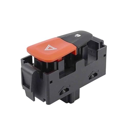 FRSWEQY 252100004R Coche Apto for Renault Fluence/Scenic III Advertencia de Peligro de Emergencia Interruptor de botón de luz Flash Envío Directo