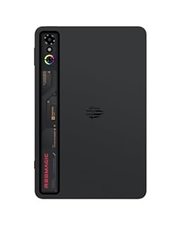 REDMAGIC Tablette de Jeu, 9.06”OLED Gaming Pad, Snapdragon 8 Elite, 24GB RAM+1TB ROM, 165Hz 2.4K Écran, 9MP+13MP Caméra, Android 15, Chargeur Rapide, Système de Refroidissement, Noir