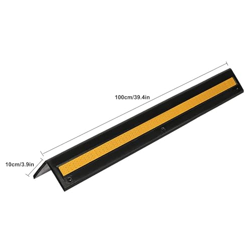 Protections d'angle de garage en caoutchouc contre les chocs de murs - 3