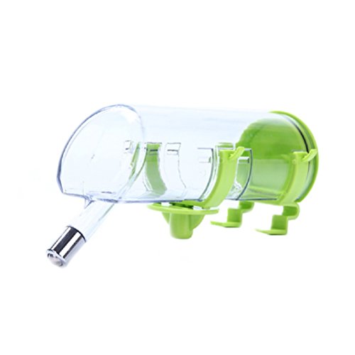 ounona Fountain Water Distributor apppeso for Domestic Animal Bottle Automatic Water Distributor for Rabbit and animalli piccili of 500 ml (Light Green)