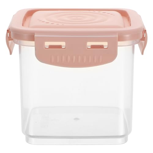 Beavorty ���[�O���g�ۑ��e�� ��e�� �����H�i�ۑ��� 600ml �ė��p�\ �v���X�`�b�N�� �L�b�`�����[�p �H�i�ۊǗe�� �ė��p�\