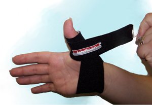 Thumb Spica, size:Med/Lge Left Black, Latex-free
