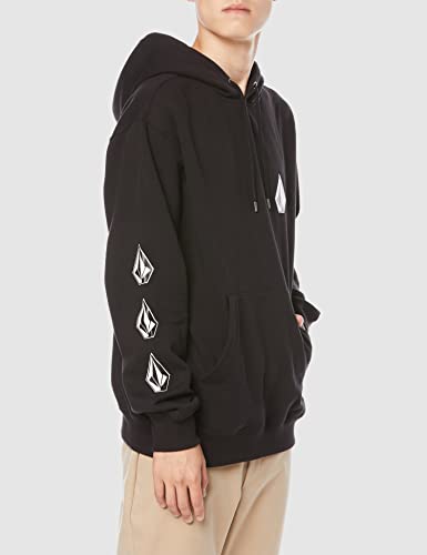 Volcom Iconic Stone Po Pile, Nero, S Uomo