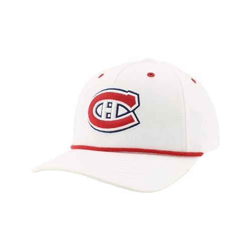 ZHATS NHL Unisex-Adult Gorra Snapback Blanca Oficial NHL miniatura 1