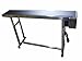 WYDDDARY PVC Flat Belt Conveyor Stainless Steel Conveyor Machine 59x7.8inch Industrial Transport Conveyor 110V 60W Adjustable Speed Without Guardrail Electric Conveyor Black