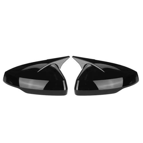 Coque de rétroviseur noir brillant pour VW Polo Mk6 2018-2021