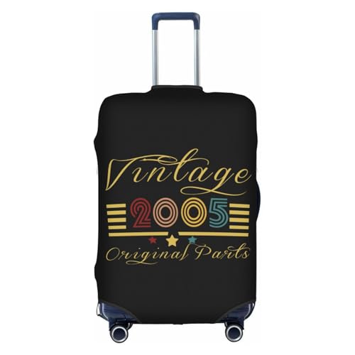 Travel Luggage Cover Vintage 2005 Original Parts Fashion Washable Baggage Suitcase Protector Fit For Luggage Small