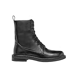 Geox Bottines D Serilda pour femme, Noir, 37.5 EU