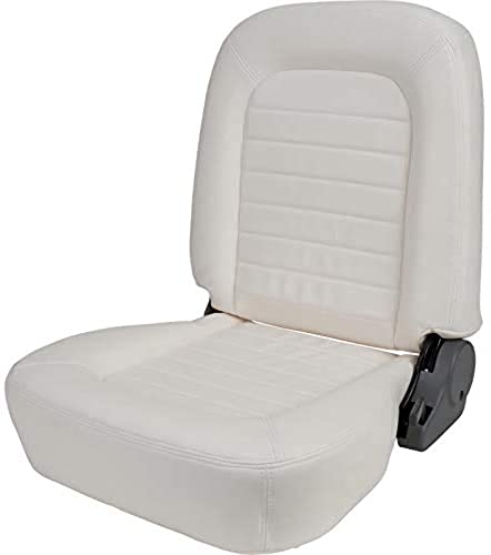 ProCar by Scat 80-1550-54R Beige Vinyl Racing Classic Low Back Recliner Right Seat
