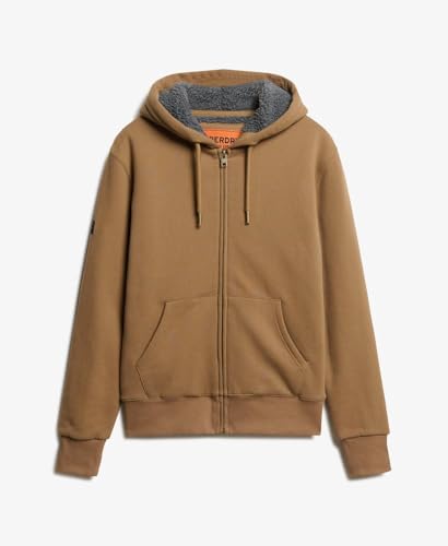 Sweat shirt Superdry Capuche zippée doublée en borg EU - vue 7