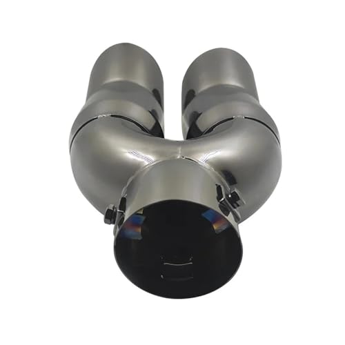 Enjoliveur d'échappement double sortie inox pour Prius et Fox - 3