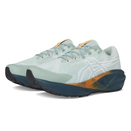 ASICS Novablast 5 Tr Tênis masculino, Banho natural/pedra de líquen, 40