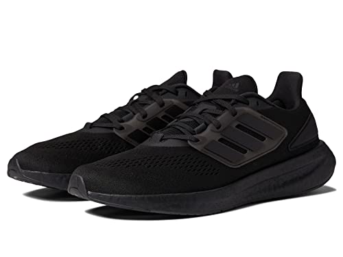 adidas Men's Pureboost 22 Running Shoe, Black/Black/Black, 11.5