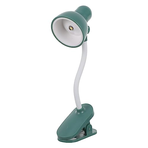 HEATSHAKING Lámpara de Escritorio LED con Clip Plegable Flexible y Energético para Lectura y Estudio Dormitorio y Oficina