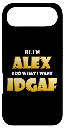 Alex Costume IDGAF Funny Meme Halloween Costume Alexander �X�}�z�P�[�X iPhone Air �p