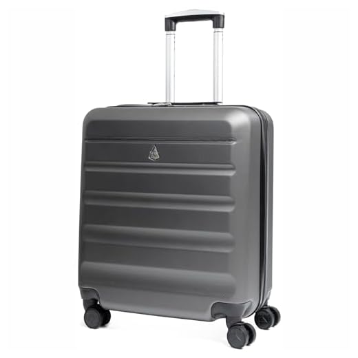Aerolite - Maleta de Cabina con 4 Ruedas, Ligera, rígida (46 litros, 56 x 45 x 25 cm), para Easyjet, British Airways, Jet2