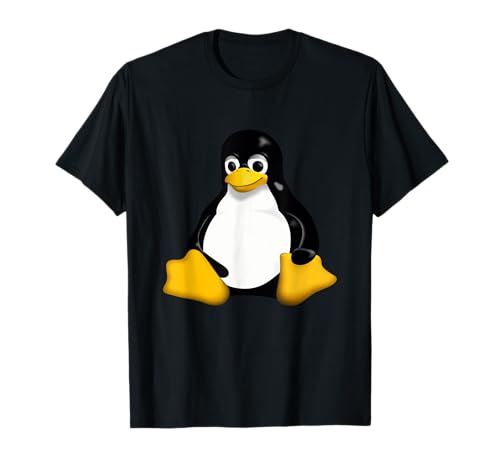 Tux penguin linux t-shirt officiel avec logo mascotte t-shirt