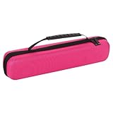 Wasserdichte Flöten-Tragetasche – Stoßfeste Schutztasche Für Lockenstab Und Glätteisen Mit Sicherem Reißverschluss Und Griff, Reise-Organizer-Tasche Für Die Aufbewahrung Von Instrumenten Oder Haarwerk