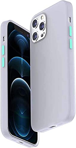Coque iPhone 12 grise translucide pour un style épuré