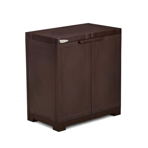 Add Nilkamal Freedom Mini Medium Plastic Kids Storage Weather Brown - Image 4