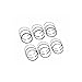 6x Piston Rings Set Compatible For BMW 323i 528i E46 E39 2.5 2.8 M52B25 M52B28 11251437077 11251738736