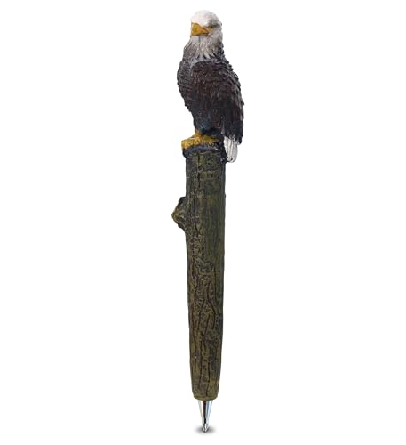 Planet Pens Eagle Pen - Unique Office Desk Accessories and Writing Instrument Decor, Cool Stationary for School, Cute Animal Pens for Kids and Adults, Eagle Decorative Pen for Cool School Supplies