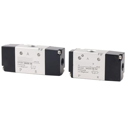 Vanne de régulation d'air 3A110-06 DC24V comme distributeur à commande pneumatique - 5