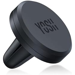 Iman Para Celular Auto YOSH Soporte Móvil Coche para Rejillas del Aire, Soporte Móvil Coche Magnético Universal para Xiaomi Mix Fold 11 Ultra 11 Lite Poco x3 Samsung S21+ S21 A71 S20 A61 A51 S10 S10e Lite y Otros Móviles