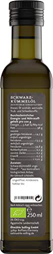Ölmühle Solling Schwarzkümmelöl - UNGEFILTERT - kaltgepresst – 250ml - BIO