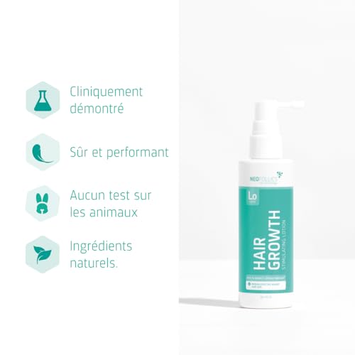 Chute de cheveux ? Stimulez la pousse avec Neofollics Lotion 7% Neoxyl 90ml